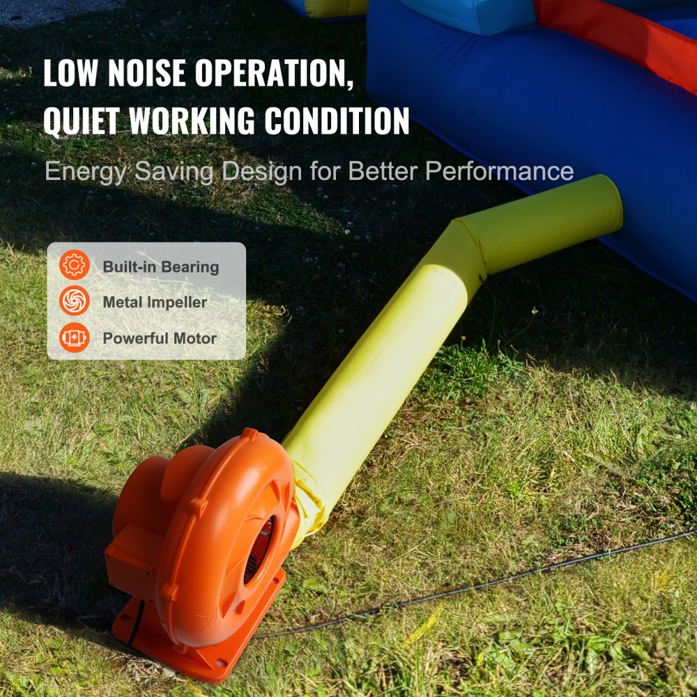 DS-1.25L - VEVOR 950W Inflatable Blower for Quick Bounce House Setup