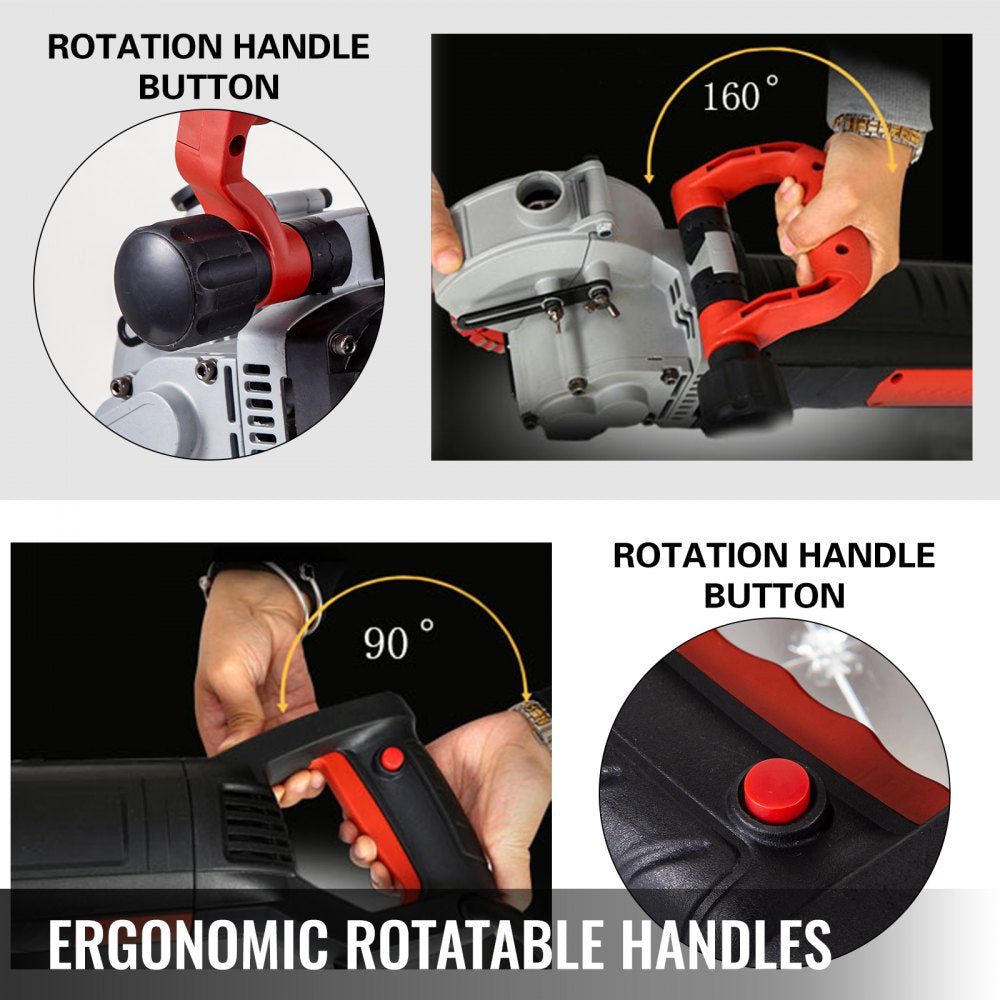 160-1 - Durable Wall Groove Cutting Machine for Concrete & Plumbing Projects