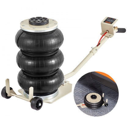 ZG-E - VEVOR 3 Ton Air Jack - Triple Bag Design for Vehicle Lifting