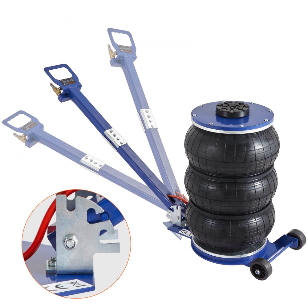 ZG-A - 5-Ton VEVOR Air Bag Jack, 5.5-18.5 inch Lift Range