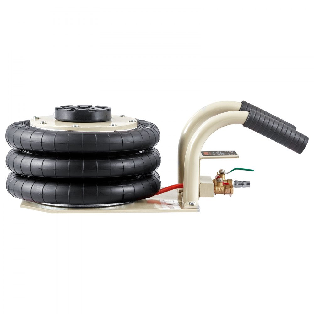 ZG-G - 3 Ton Pneumatic Air Jack with 5.5-17.7 inch Lift Range