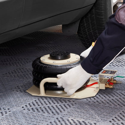 ZG-H - 3 Ton VEVOR Triple Bag Air Jack, Lifts 5.5" to 17.7"