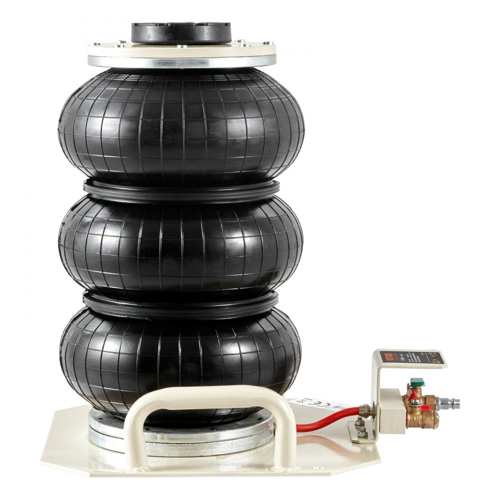 ZG-H - 3 Ton VEVOR Triple Bag Air Jack, Lifts 5.5" to 17.7"