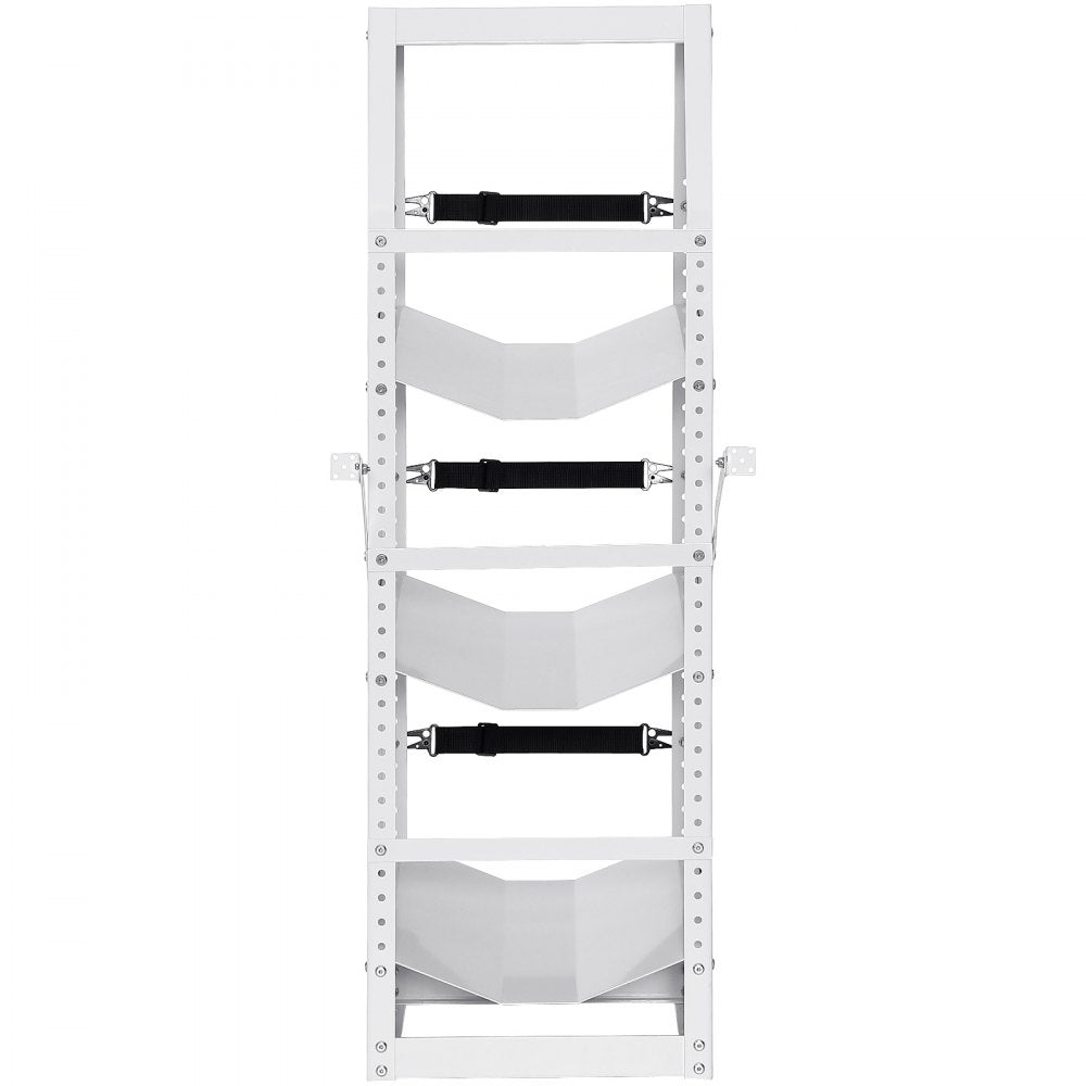 CTR330R350 - Heavy-Duty Steel Rack for 3 Refrigerant Tanks, Adjustable Shelves