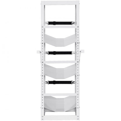 CTR330R350 - Heavy-Duty Steel Rack for 3 Refrigerant Tanks, Adjustable Shelves
