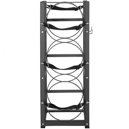 CTR330 - Sturdy 3-Tank Steel Rack for 30 lb. Refrigerant Cylinders