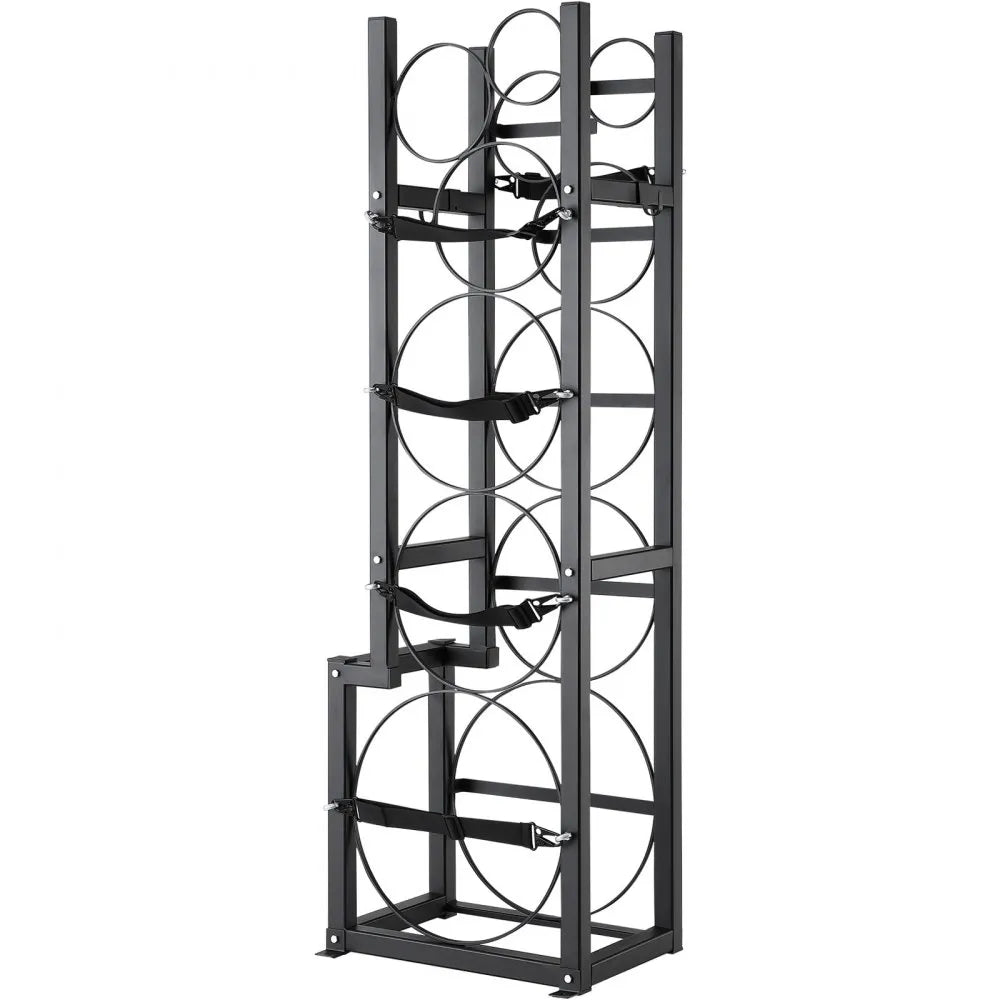 CTR330 - Durable A3 Steel Refrigerant Tank Rack, 15.55"x12.99"x49.8"