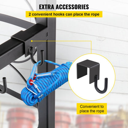 010256363635 - Heavy-Duty 3 Cylinder Tank Rack for 30lb Tanks