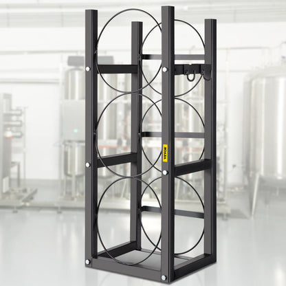 010256363635 - Heavy-Duty 3 Cylinder Tank Rack for 30lb Tanks