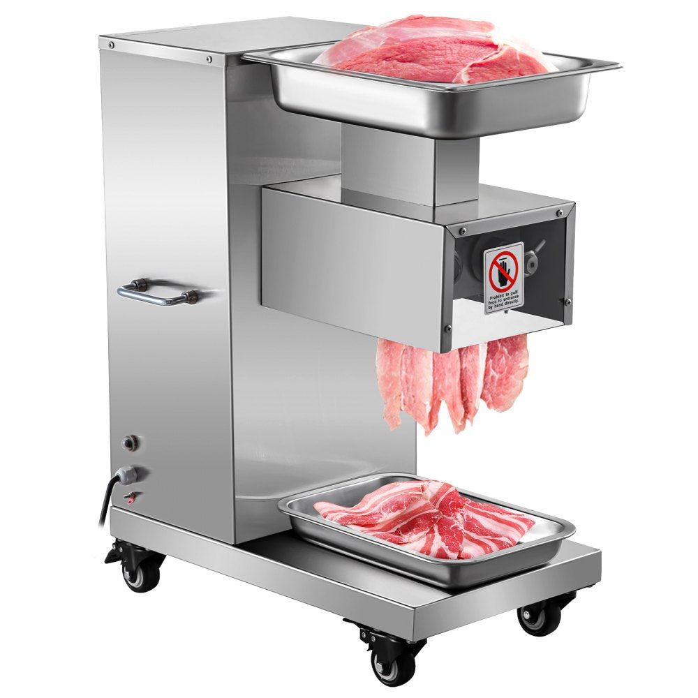 010912937963 - 1100LB/H Stainless Steel Meat Cutter for Commercial Use