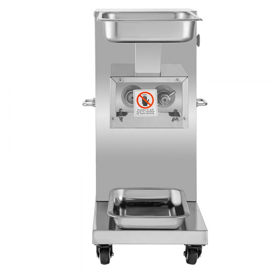 010912937963 - 1100LB/H Stainless Steel Meat Cutter for Commercial Use