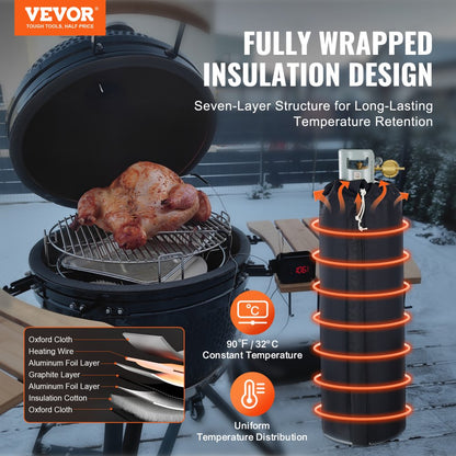 GCHM-100-90 - 100 lbs Gas Cylinder Heating Blanket for Efficient Insulation