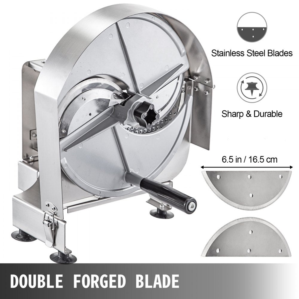 010566898905 - High-Quality Manual Vegetable Slicer with Adjustable Blade Thickness