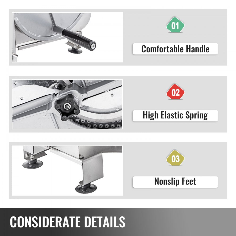 010566898905 - High-Quality Manual Vegetable Slicer with Adjustable Blade Thickness