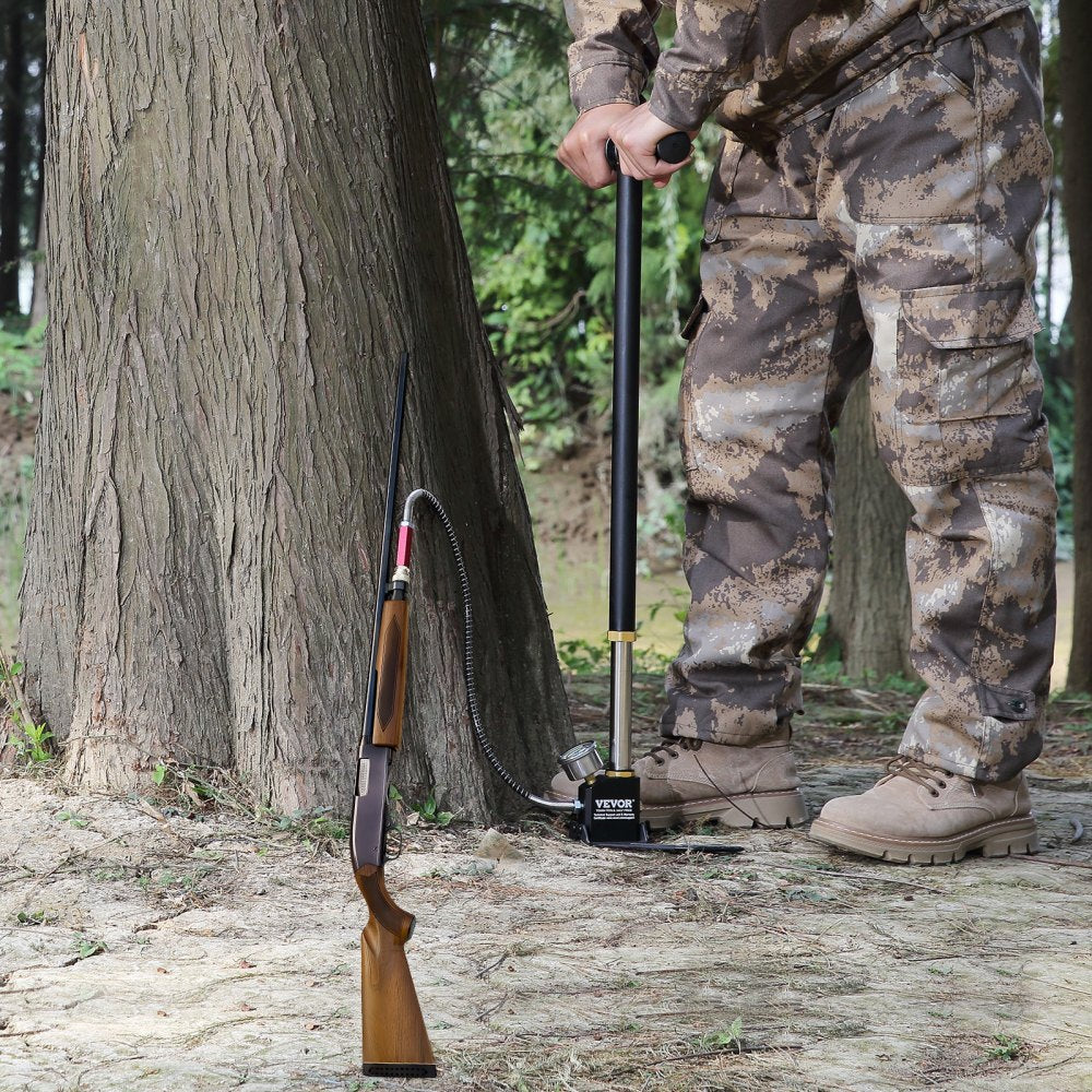 DQT-3JH - 4500 PSI High-Pressure Hand Pump for Airguns and Tanks