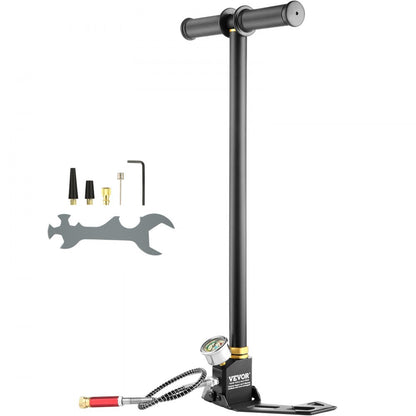 DQT-3JH - 4500 PSI High-Pressure Hand Pump for Airguns and Tanks
