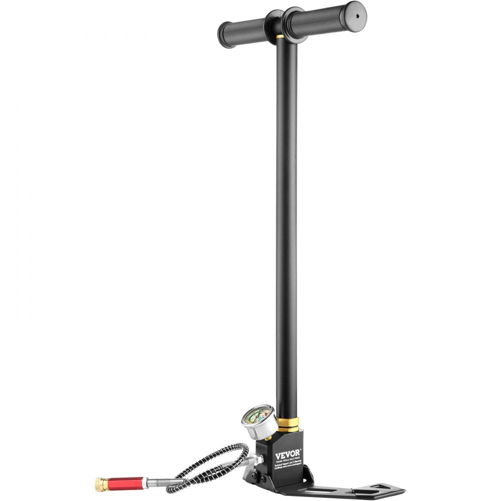 DQT-3JH - 4500 PSI High-Pressure Hand Pump for Airguns and Tanks