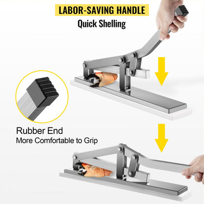 VV-OS-FX-19 - Durable Crab Claw Cracker with Labor-Saving Handle