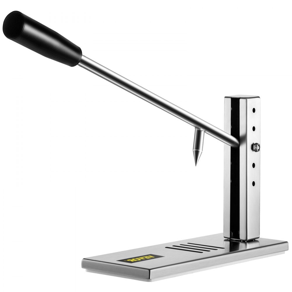 VV-OS-KTJ-19 - Stainless Steel Oyster Shucker with Adjustable Height and Ergonomic Handle