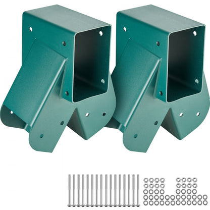 QQZJ-95-2 - VEVOR Swing Set Brackets for 4x4 Legs and 4x6 Beam