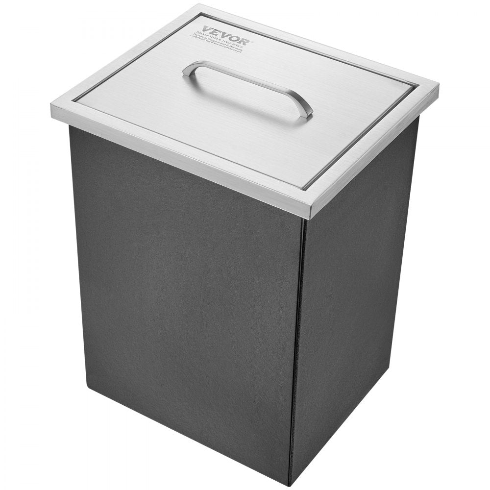 FG-SKU6 - 14"x12"x18" Stainless Steel Drop-in Ice Cooler for Outdoor Use