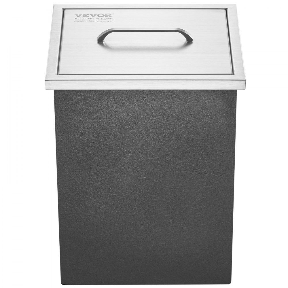 FG-SKU6 - 14"x12"x18" Stainless Steel Drop-in Ice Cooler for Outdoor Use