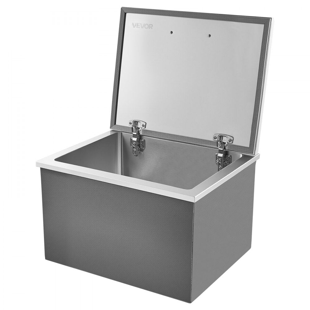 ICB-W201613 - Large Stainless Steel Ice Bin with 24-Hour Insulation