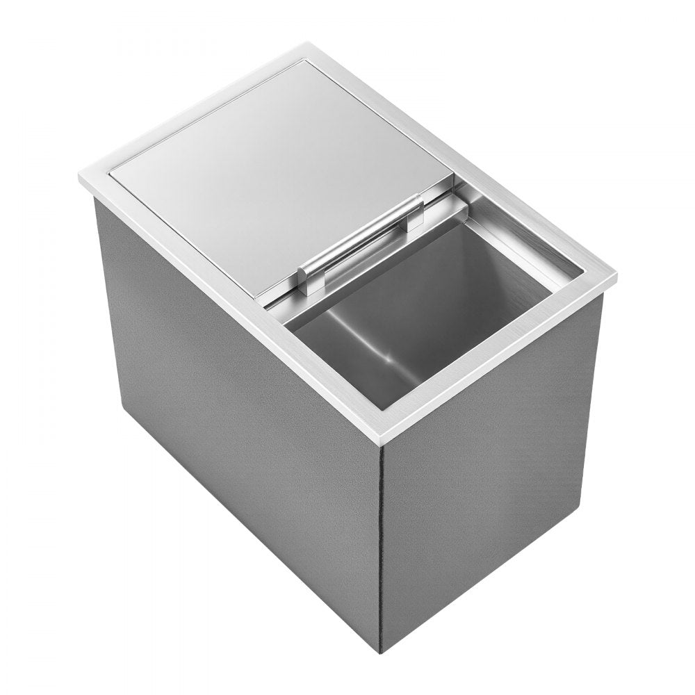 ICB-S181214 - Large Stainless Steel Ice Chest with 24-Hour Insulation