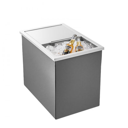 ICB-S181214 - Large Stainless Steel Ice Chest with 24-Hour Insulation