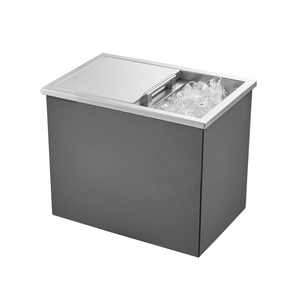 ICB-S181214 - Large Stainless Steel Ice Chest with 24-Hour Insulation