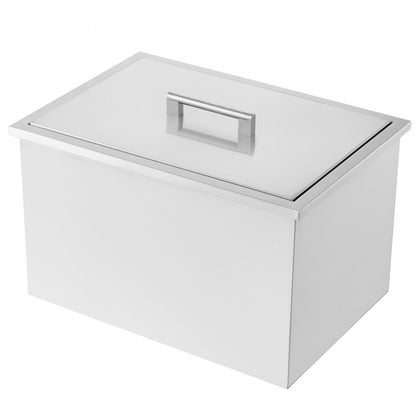 ICB-F201412 - Durable Stainless Steel Ice Bin with 12-Hour Insulation