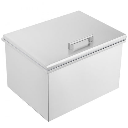 ICB-W201613 - Large Stainless Steel Ice Bin with 12-Hour Insulation