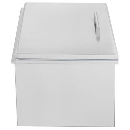 ICB-W201613 - Large Stainless Steel Ice Bin with 12-Hour Insulation