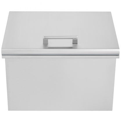 ICB-W201613 - Large Stainless Steel Ice Bin with 12-Hour Insulation