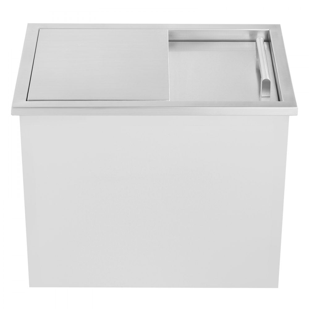 ICB-S181214 - 28.5 Quart Stainless Steel Ice Bin with 12+ Hours Insulation