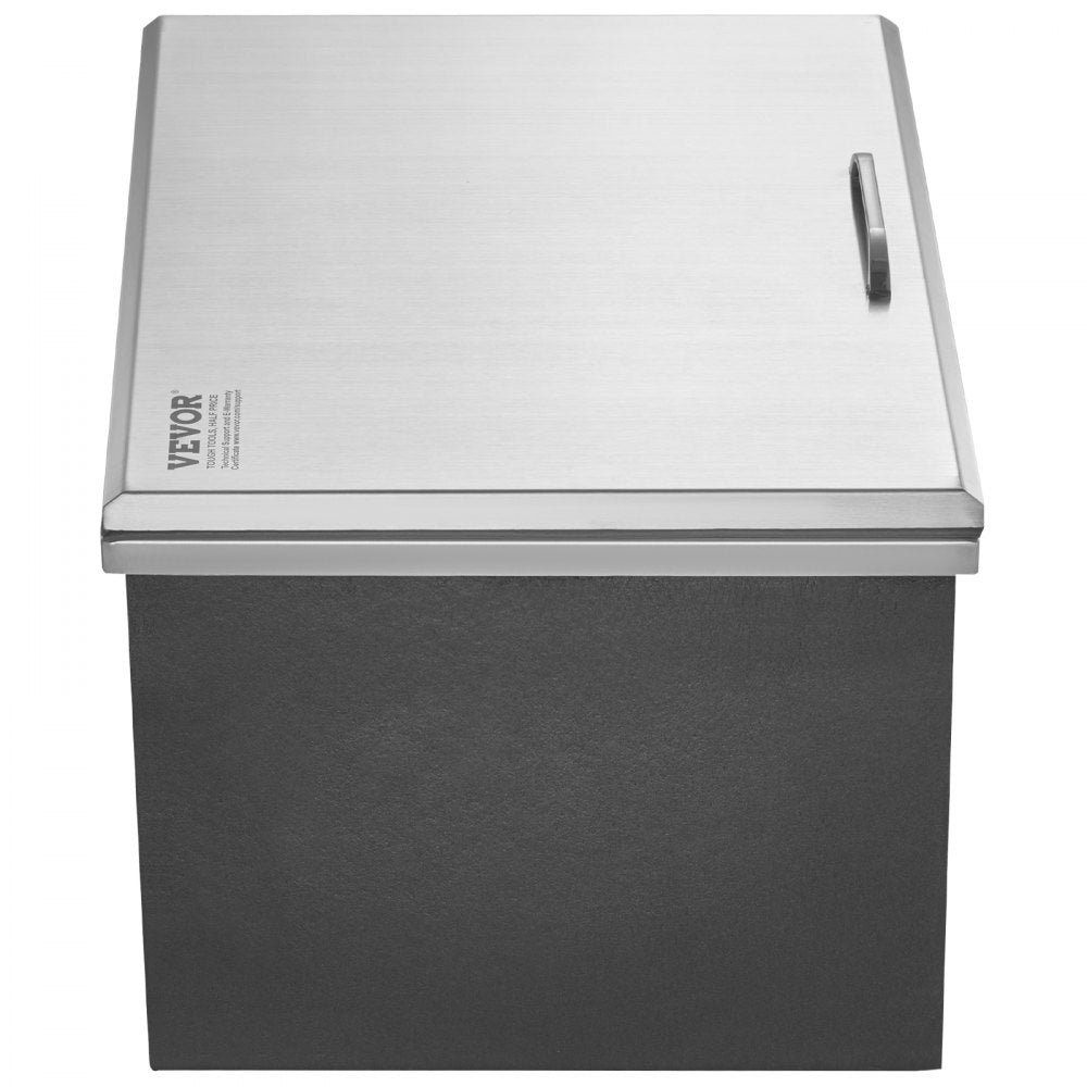 FG-SKU2 - 46.7qt Stainless Steel Drop-In Ice Chest for Outdoor Events