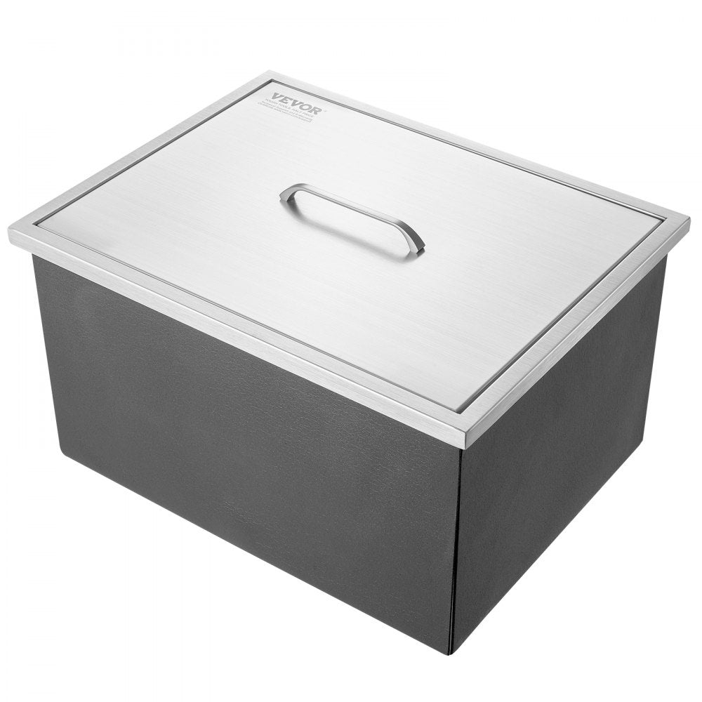 FG-SKU8 - 22"L Stainless Steel Drop-In Ice Chest with Superior Insulation
