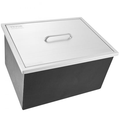 FG-SKU8 - 22"L Stainless Steel Drop-In Ice Chest with Superior Insulation