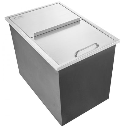 FG-SKU13 - 27"L Stainless Steel Ice Chest for Outdoor Kitchens