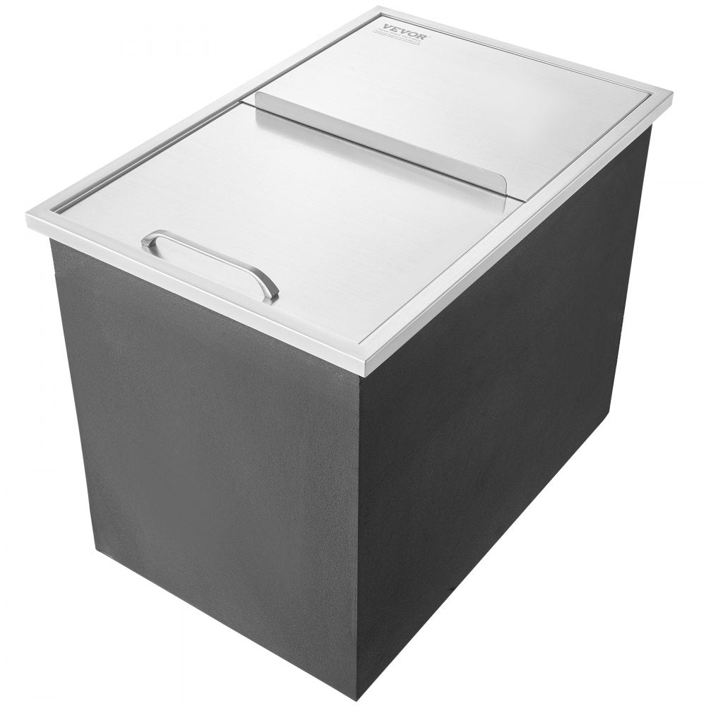 FG-SKU13 - 27"L Stainless Steel Ice Chest for Outdoor Kitchens