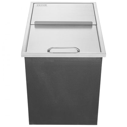 FG-SKU13 - 27"L Stainless Steel Ice Chest for Outdoor Kitchens
