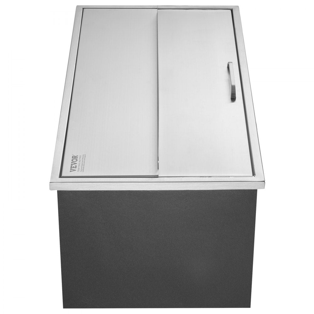 FG-SKU12 - 36"L Stainless Steel Drop-In Ice Chest for Outdoor Use