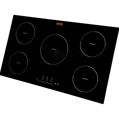 LI5-01 - 36" VEVOR Induction Cooktop with Child Safety Lock and Fast Heating