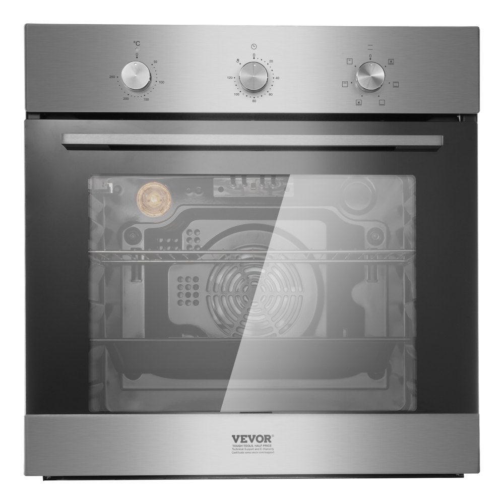 BIL66M2-A5-03 - 76L Electric Wall Oven with 6 Functions & Self-Cleaning
