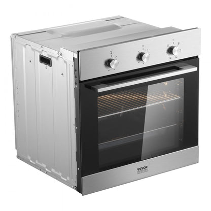 BIL66M2-A5-03 - 76L Electric Wall Oven with 6 Functions & Self-Cleaning