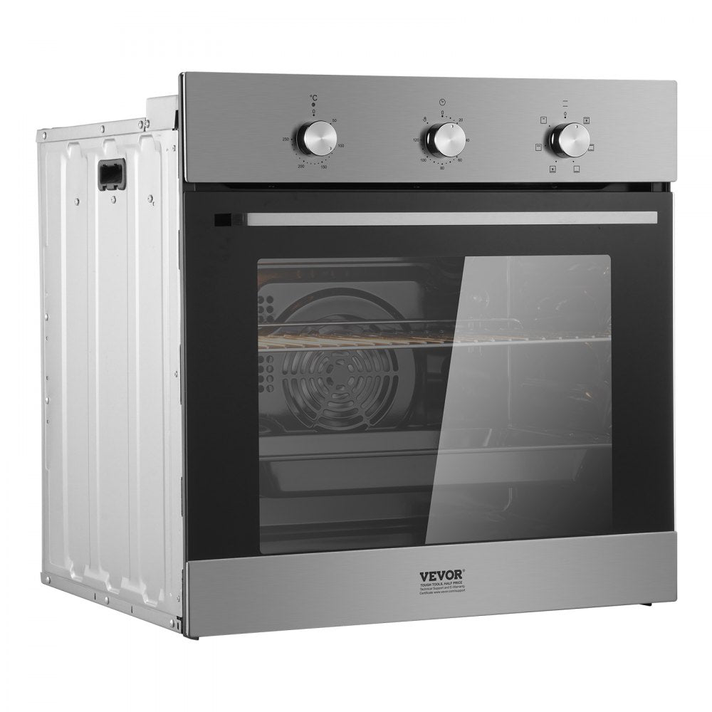 BIL66M2-A5-03 - 76L Electric Wall Oven with 6 Functions & Self-Cleaning