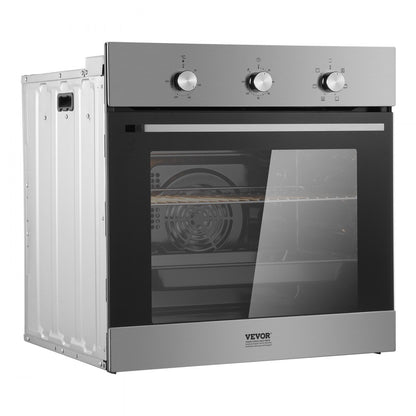 BIL66M2-A5-03 - 76L Electric Wall Oven with 6 Functions & Self-Cleaning