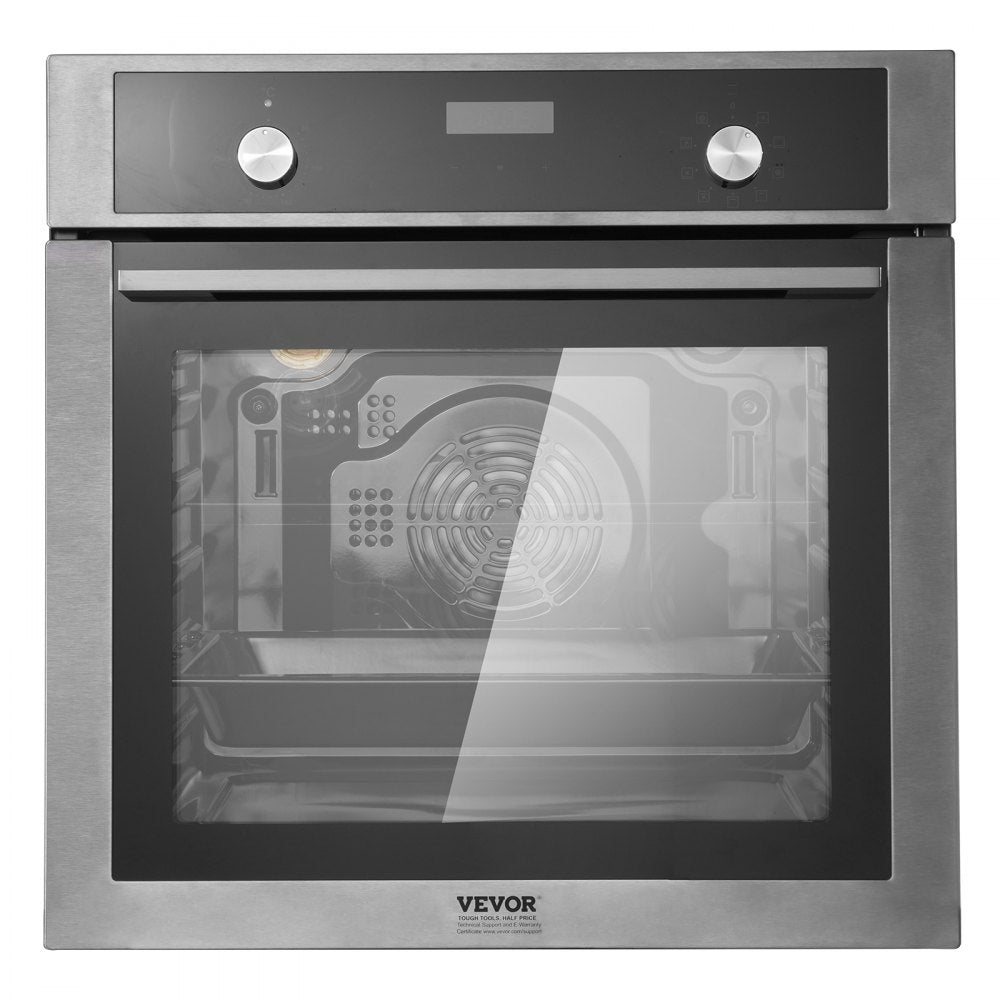 BIL69Tb2-B5-09 - 76L Multifunctional Electric Wall Oven with 9 Functions