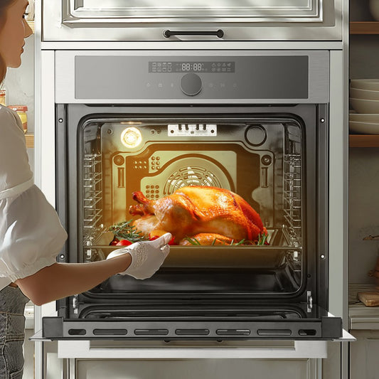 BIL616Ti2-B5-09 - 76L Built-in Electric Oven with 16 Functions & Self-Cleaning