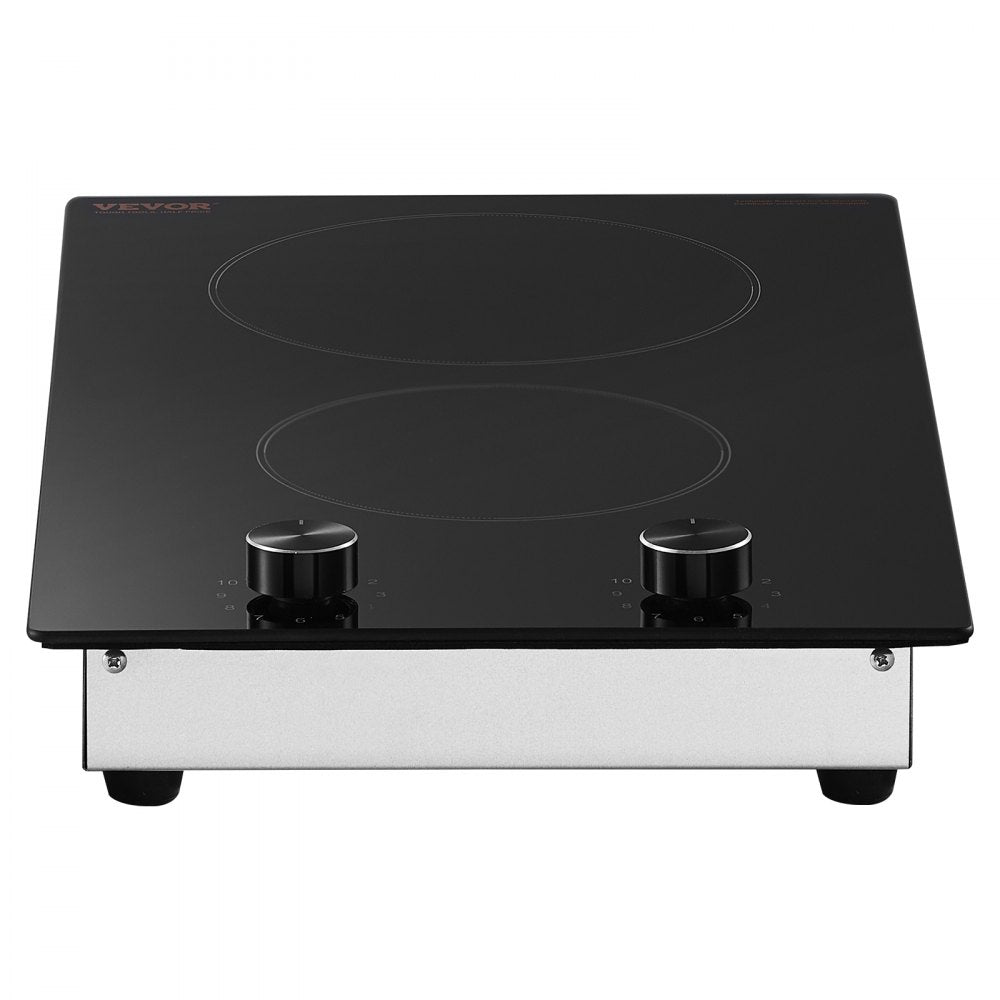 LT2V-31 - 2-Burner 20.1x11.6" Built-In Electric Cooktop with Knob Control
